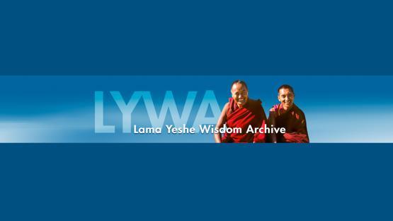 Lama Yeshe Wisdom Archive background image