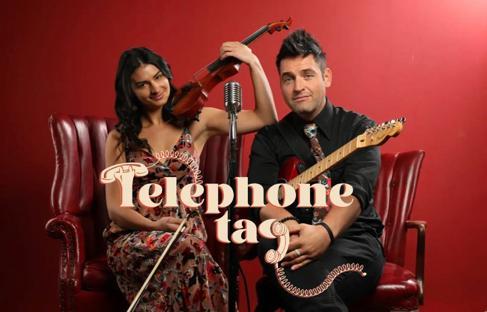Telephone Tag Music background image