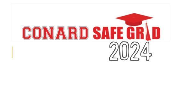 Conard HS Safe Grad background image