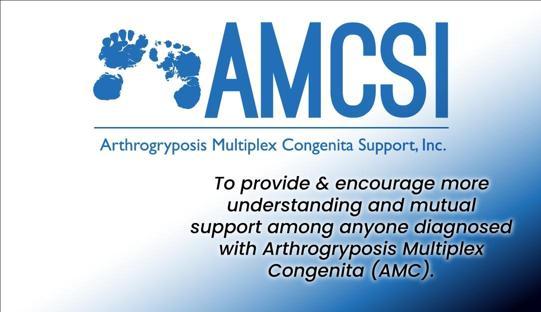 Arthrogryposis Multiplex Congenita Support, Inc. background image