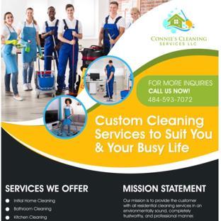 Connie's Cleaning Services, LLL background image