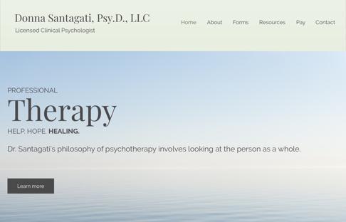 Dr. Santagati, PsyD, LLC background image