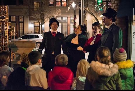 The Chicago Carolers background image