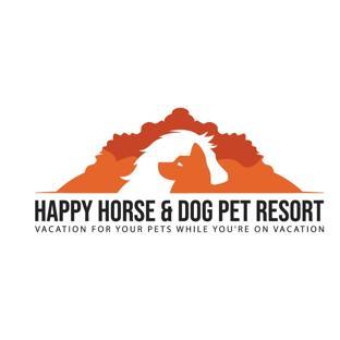 Happy Horse & Dog background image