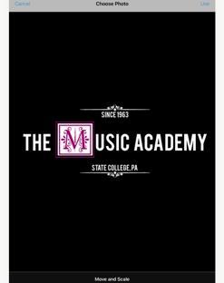 The Music Academy background image