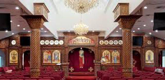Saint Justina Coptic Orthodox Church background image
