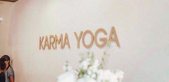 Karma Yoga background image