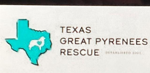 Texas Great Pyrenees Rescue background image