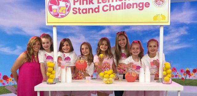 Pink Lemonade Stand Challenge background image