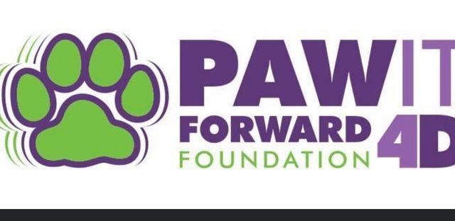 Paw it Forward 4D Foundation background image