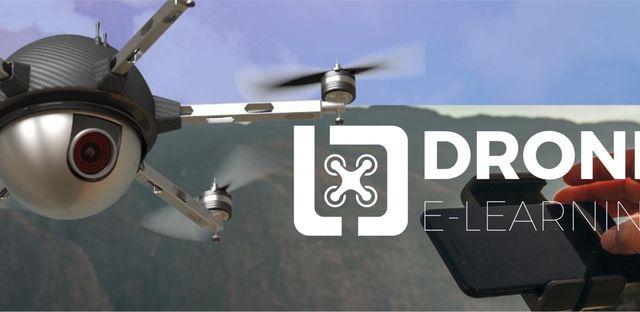 Drone e-Learning background image