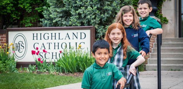Highland Catholic School background image